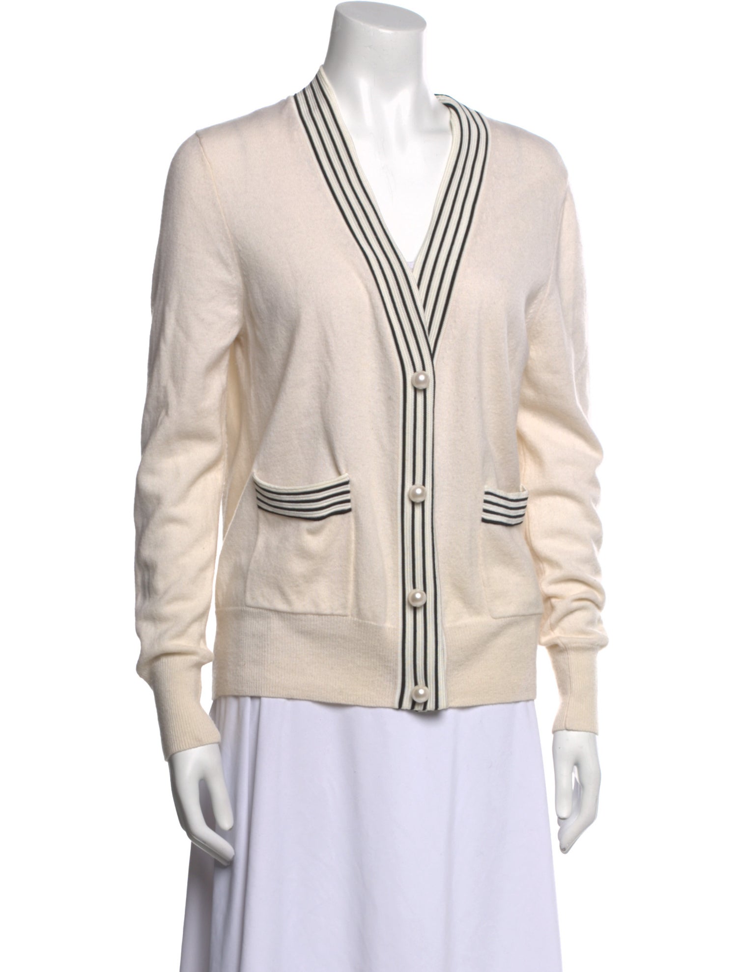 Sandro Wool V-Neck Sweater