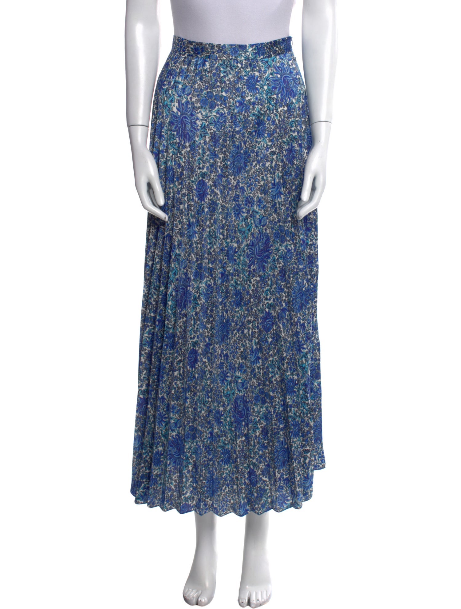 Sandro Floral Print Midi Length Skirt w/ Tags