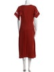 Sandro Linen Long Dress