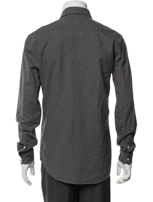 Sandro Long Sleeve Denim Shirt