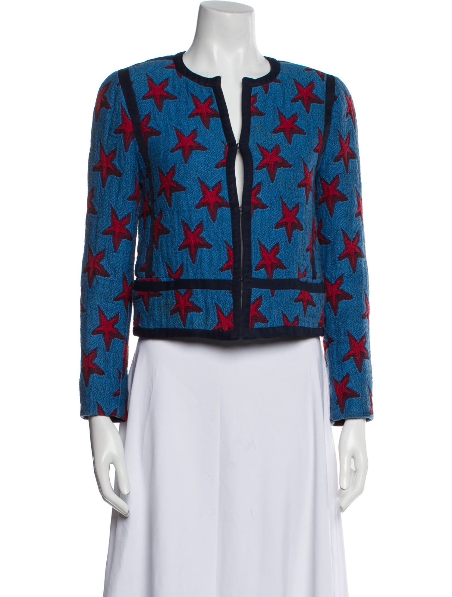 Sandro Printed Evening Jacket