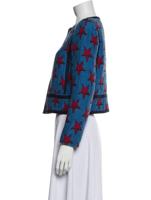 Sandro Printed Evening Jacket