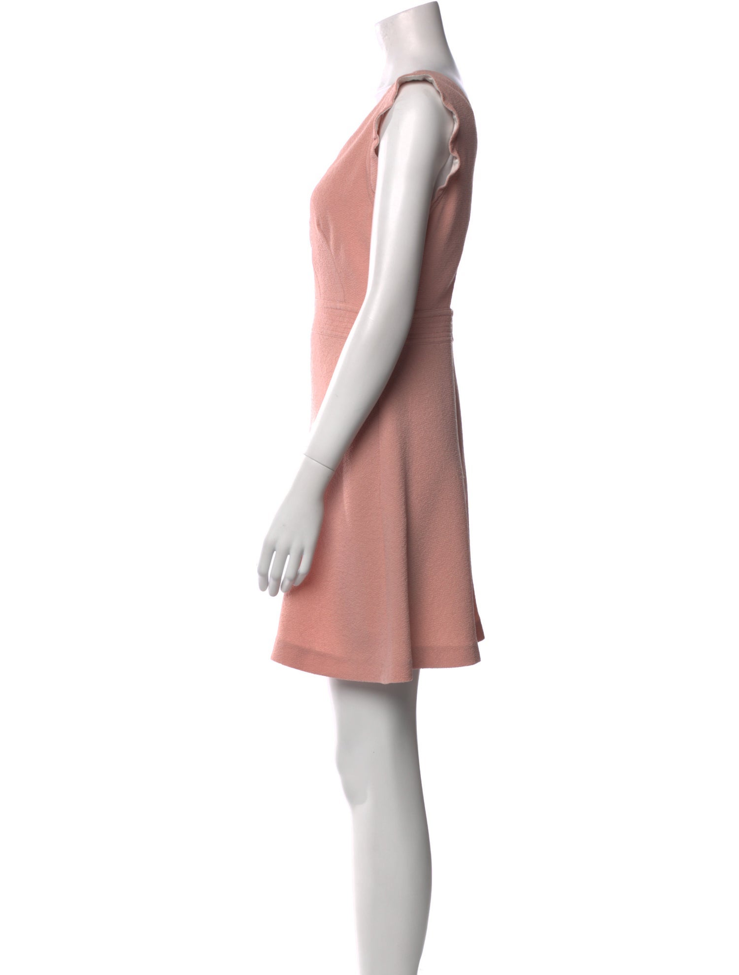 Sandro V-Neck Mini Dress