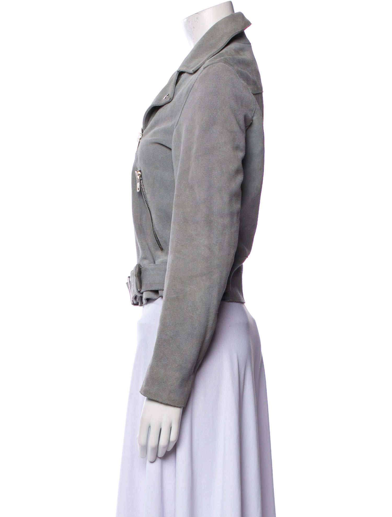 Sandro Leather Biker Jacket