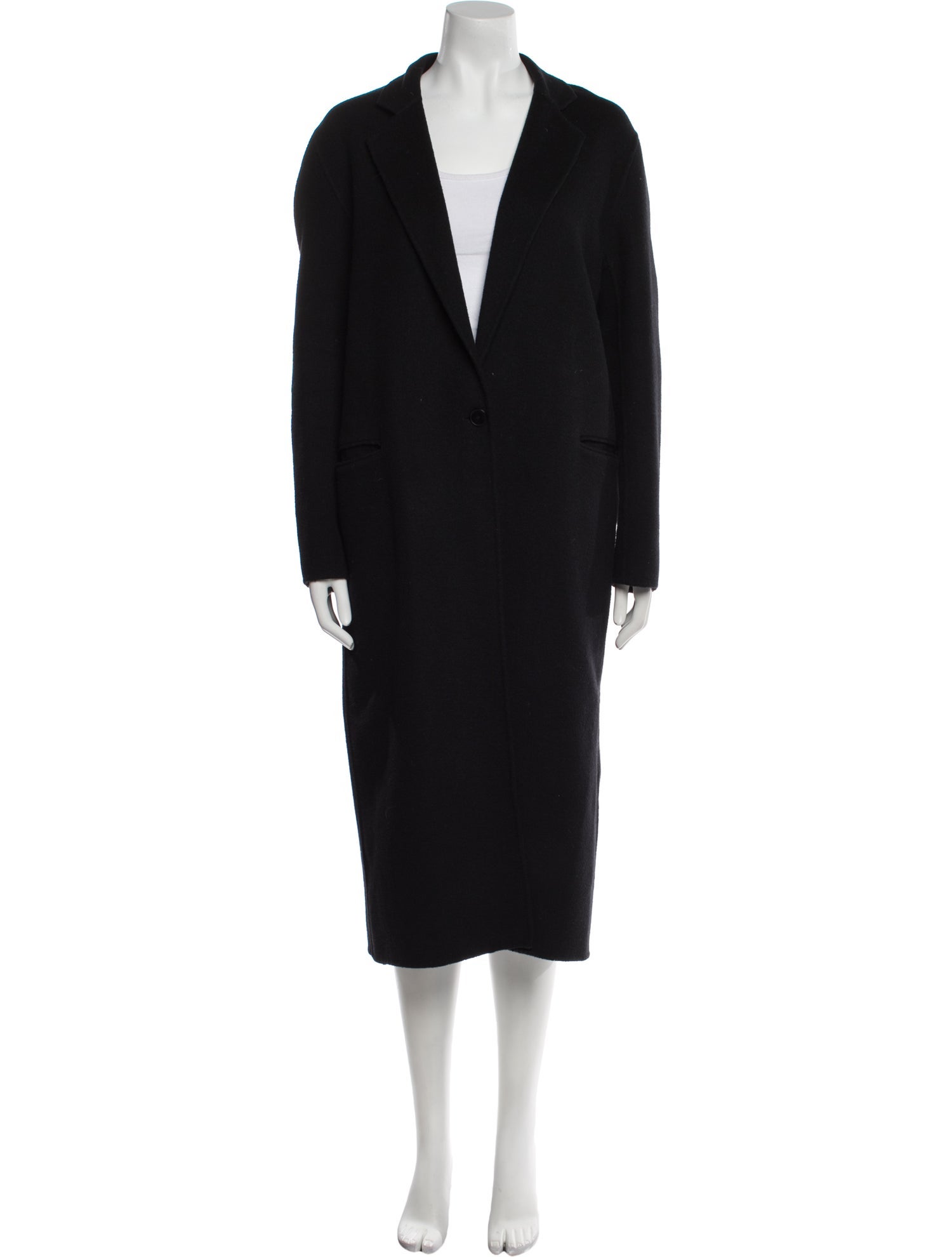 Sandro Wool Peacoat