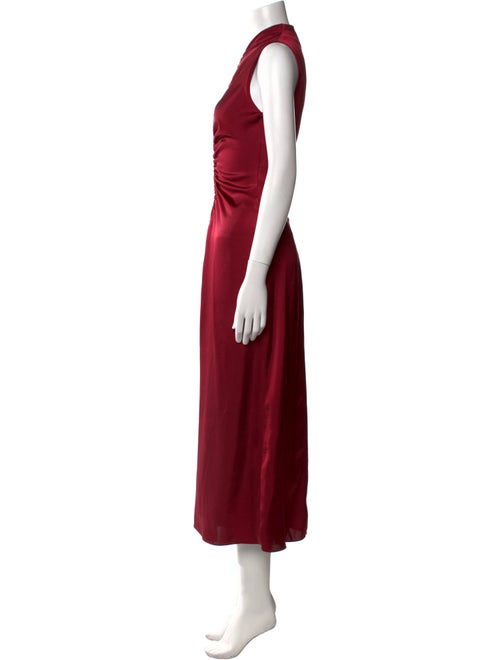 Sandro Mock Neck Long Dress
