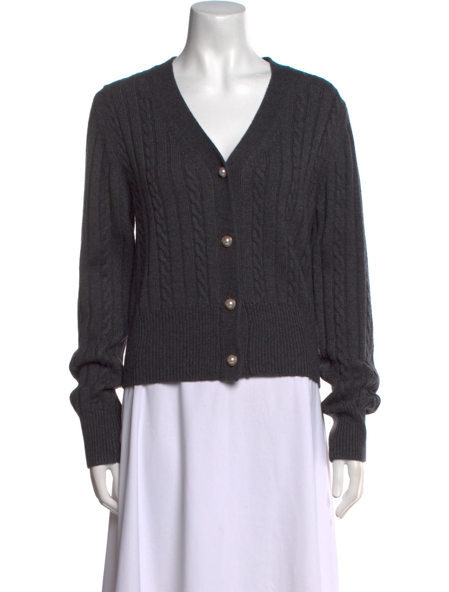 Sandro Wool V-Neck Sweater