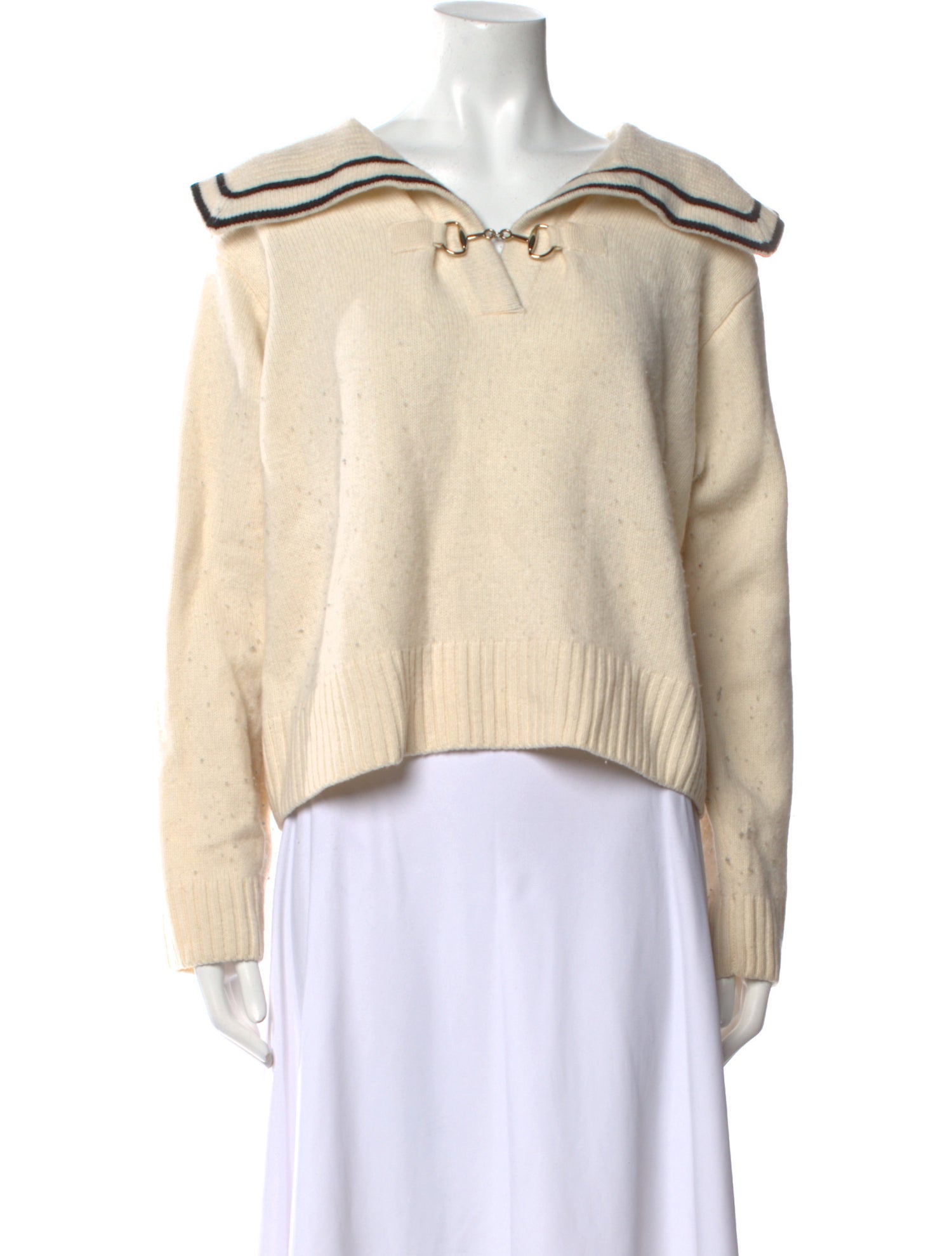 Sandro Wool V-Neck Sweater