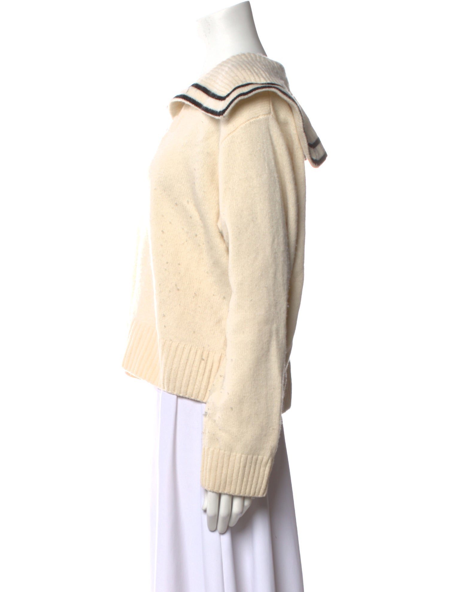 Sandro Wool V-Neck Sweater