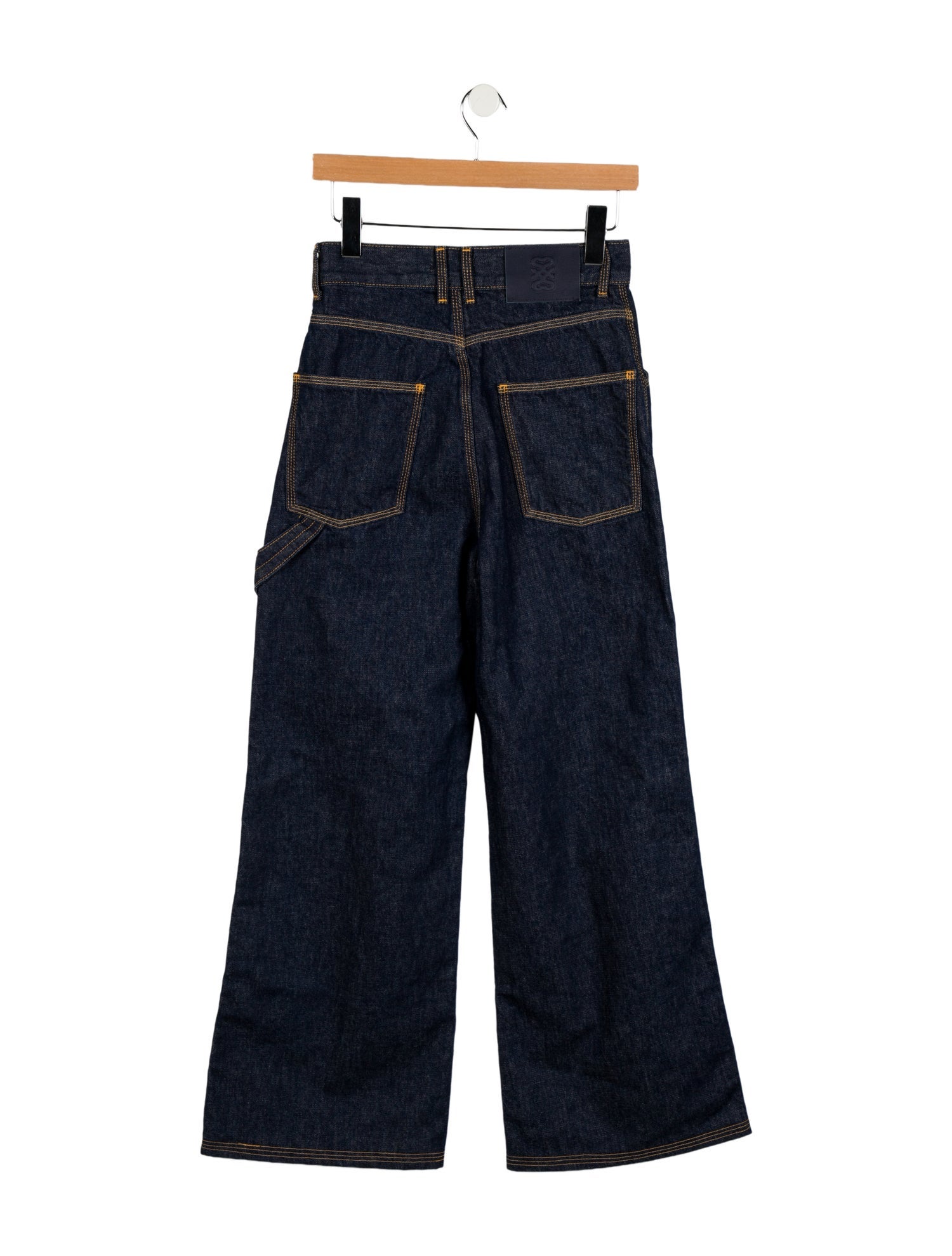 Sandro High-Rise Wide Leg Jeans