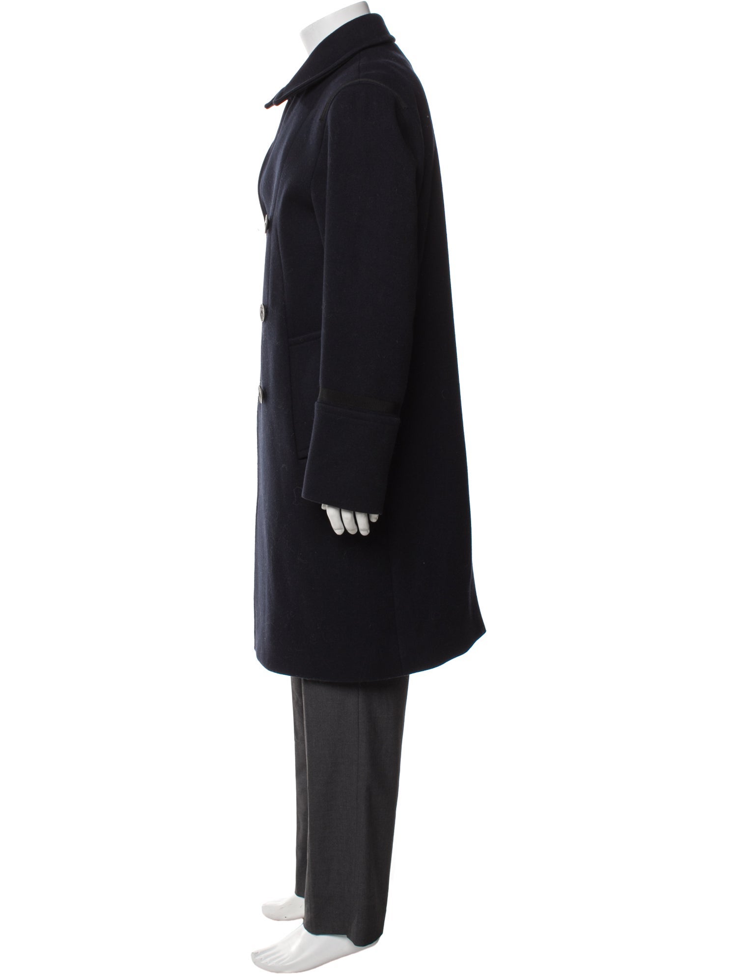Sandro Wool Peacoat