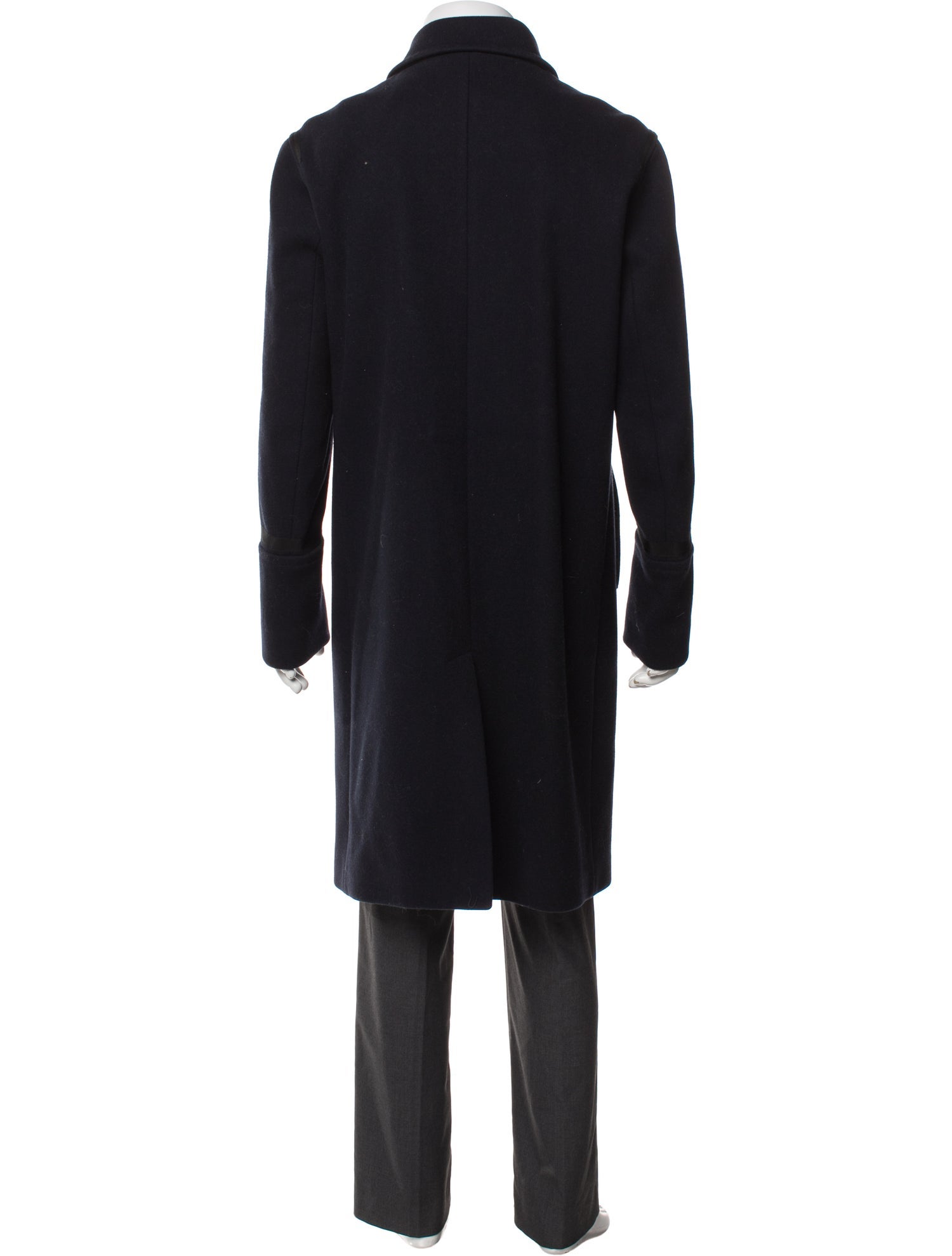 Sandro Wool Peacoat