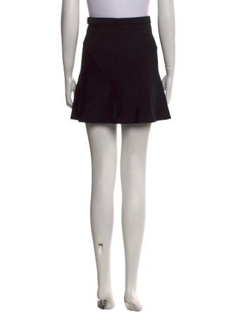 Sandro Ruffle Embellishment Mini Skirt