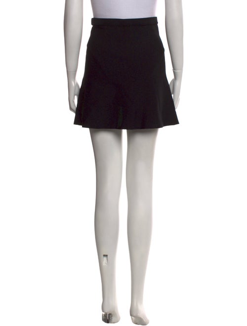 Sandro Ruffle Embellishment Mini Skirt