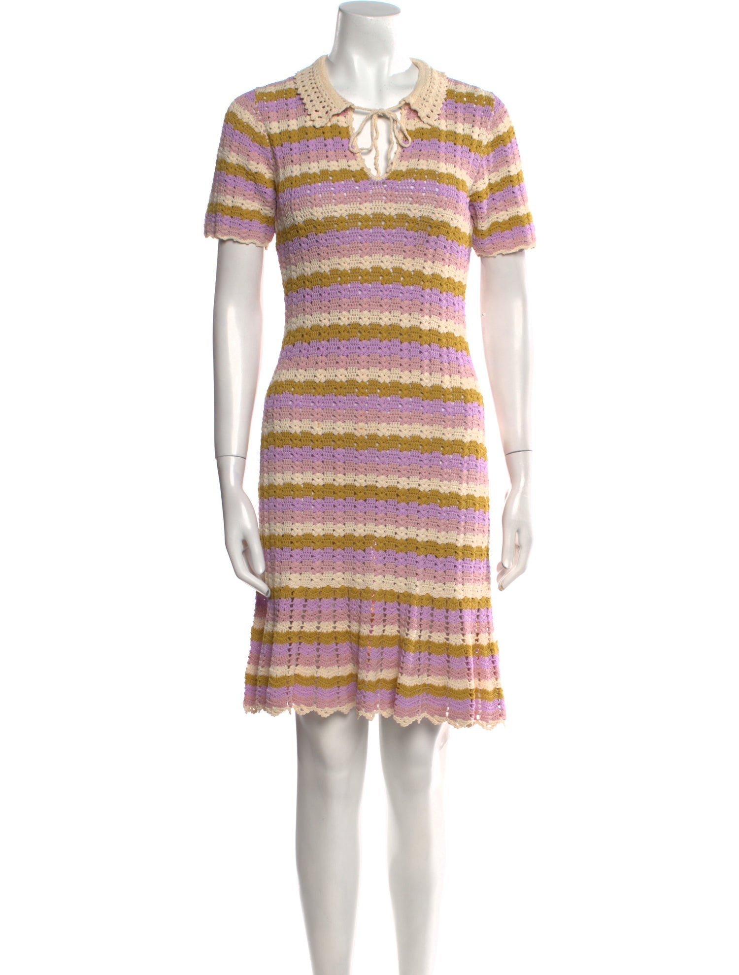 Sandro Striped Mini Dress w/ Tags