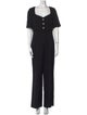 Sandro Scoop Neck Jumpsuit