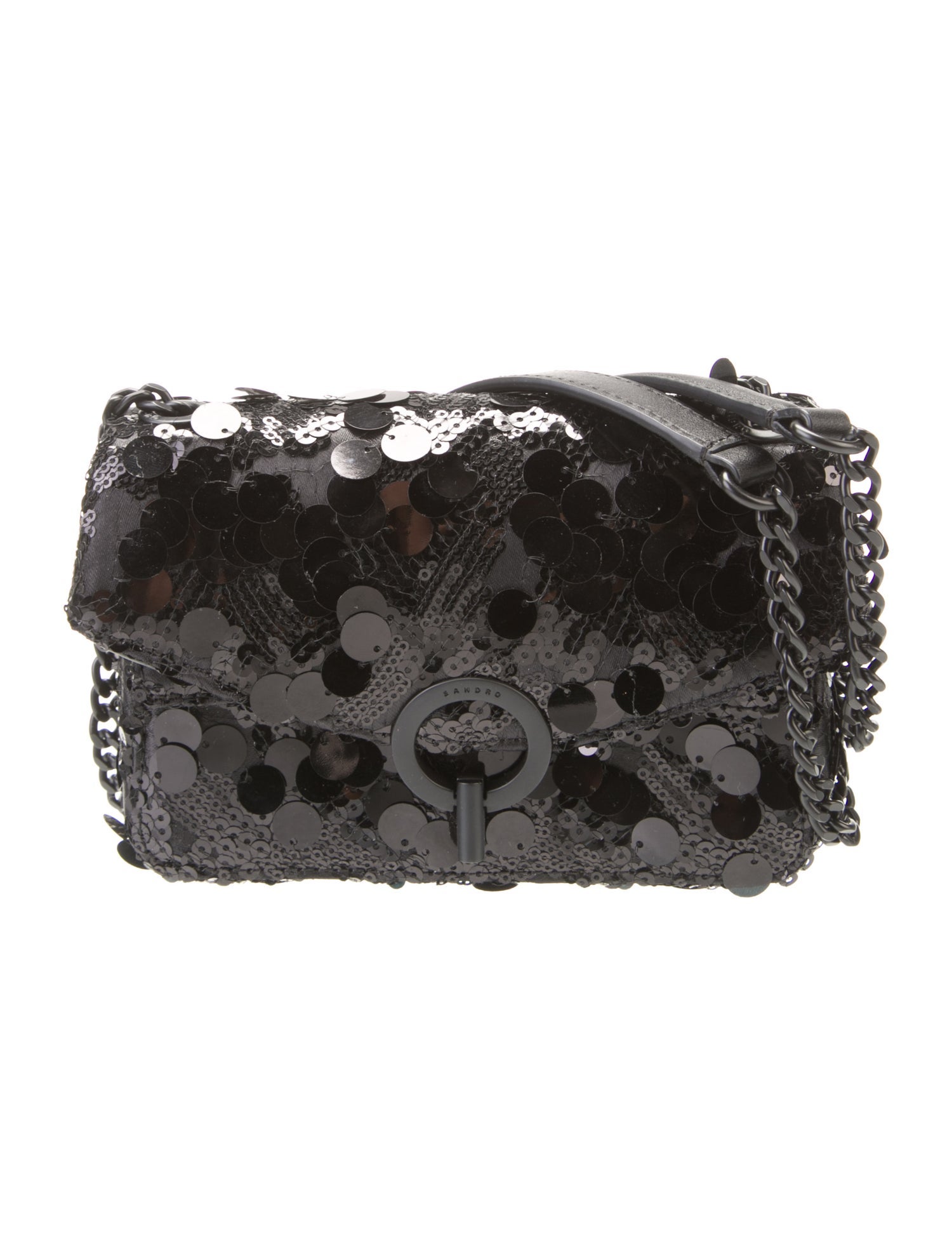 Sandro Sequins Shoulder Bag