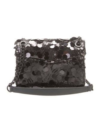 Sandro Sequins Shoulder Bag