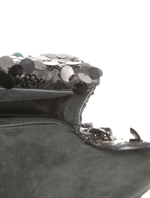Sandro Sequins Shoulder Bag