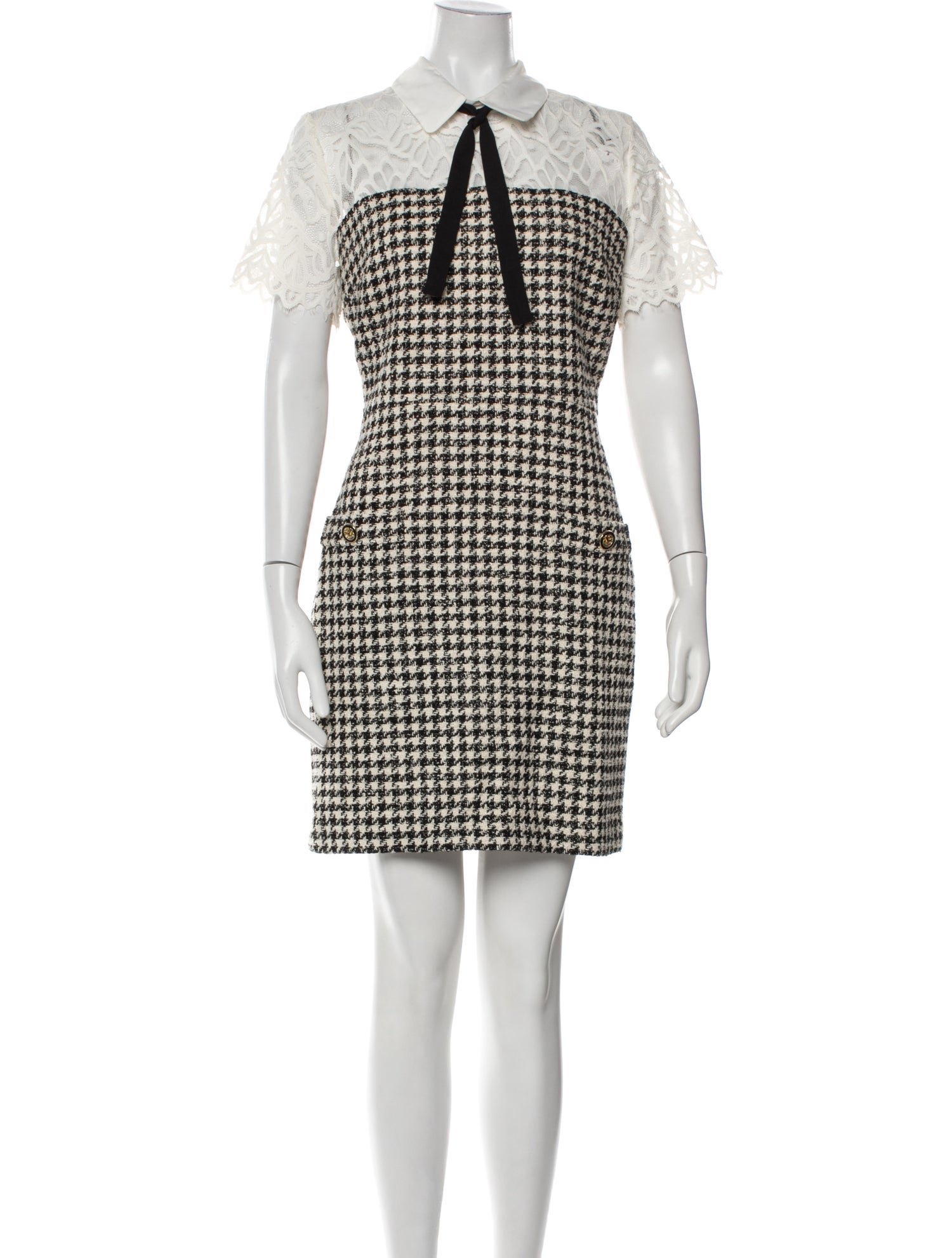 Sandro Printed Mini Dress