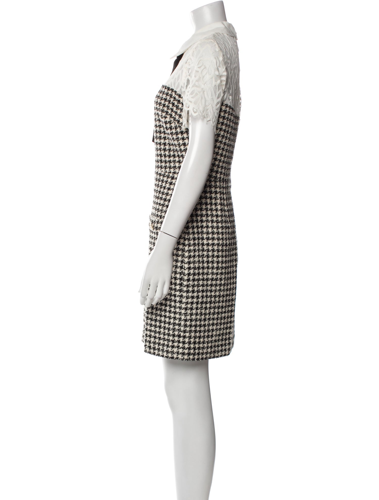 Sandro Printed Mini Dress