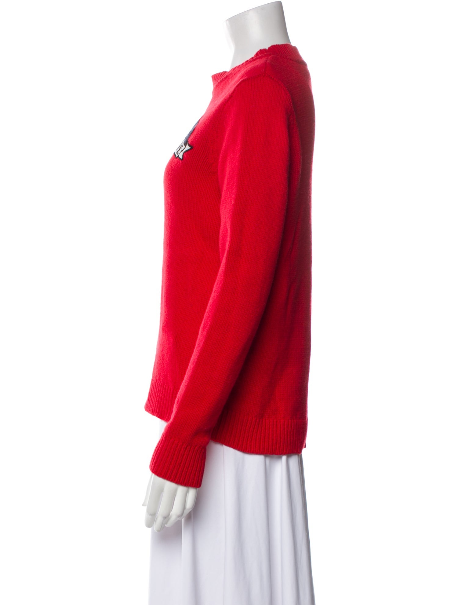 Sandro Wool Crew Neck Sweater