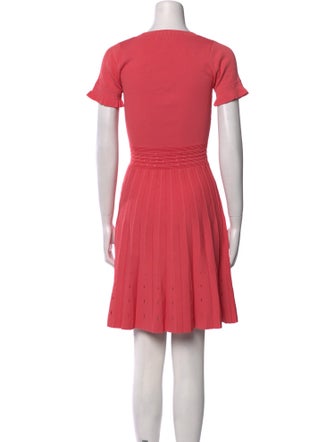 Sandro Crew Neck Mini Dress