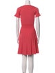Sandro Crew Neck Mini Dress