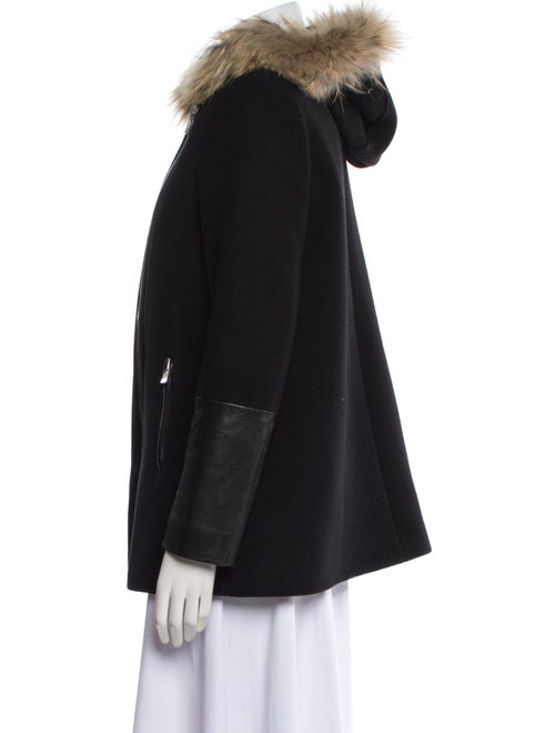 Sandro Leather Parka