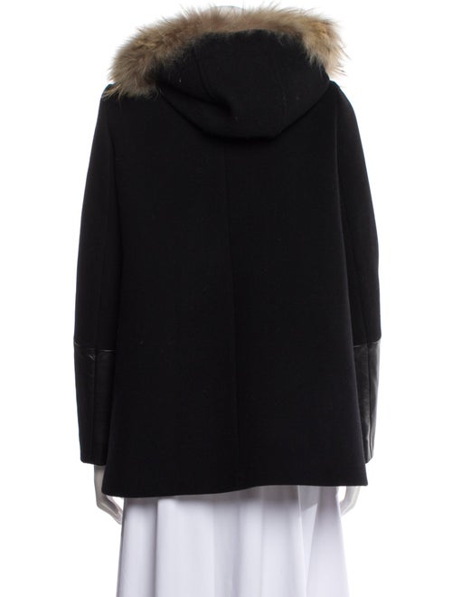 Sandro Leather Parka