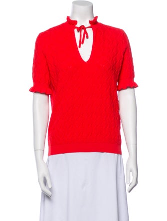 Sandro V-Neck Short Sleeve T-Shirt