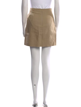 Sandro Pleated Accents Mini Skirt