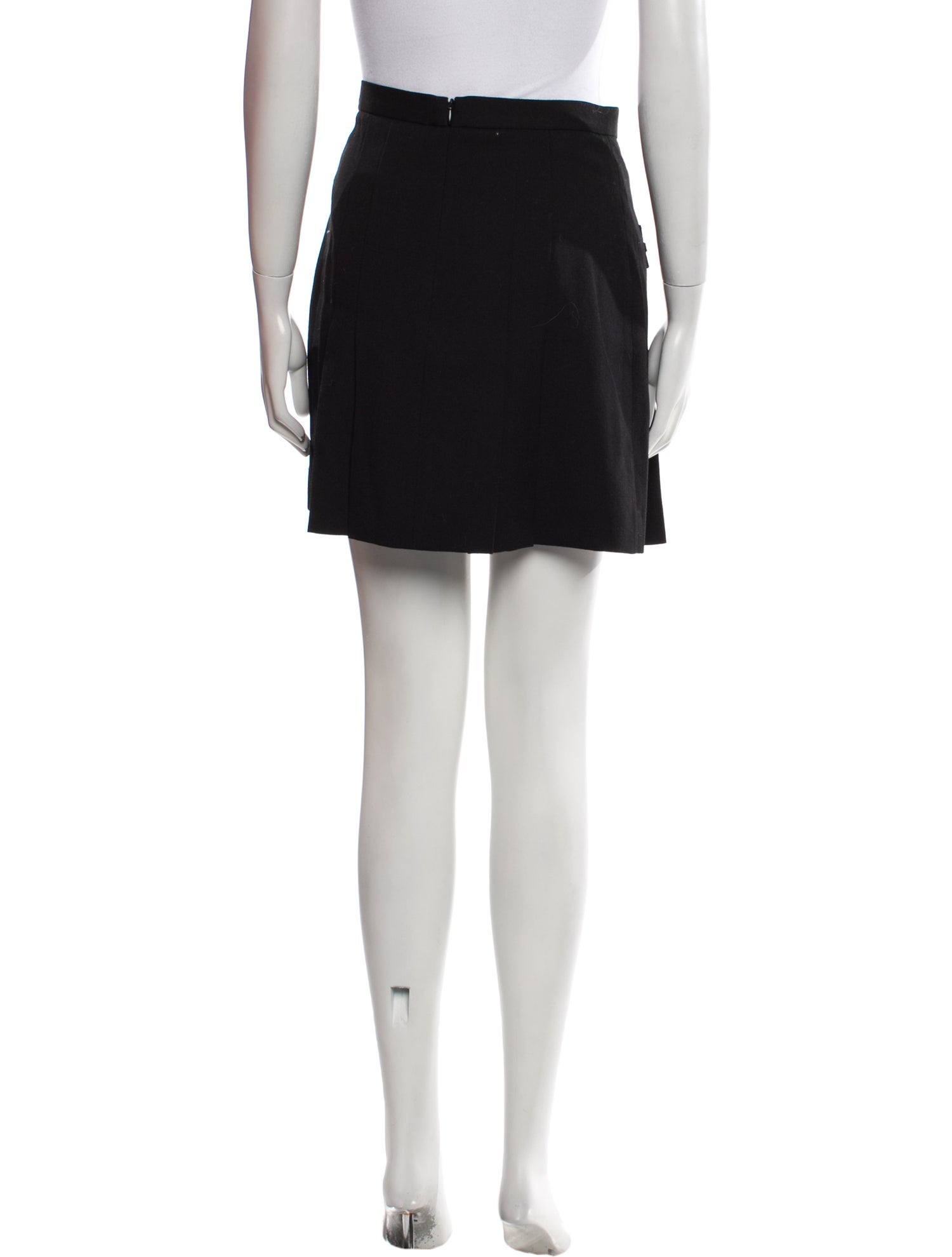 Sandro Wool Mini Skirt