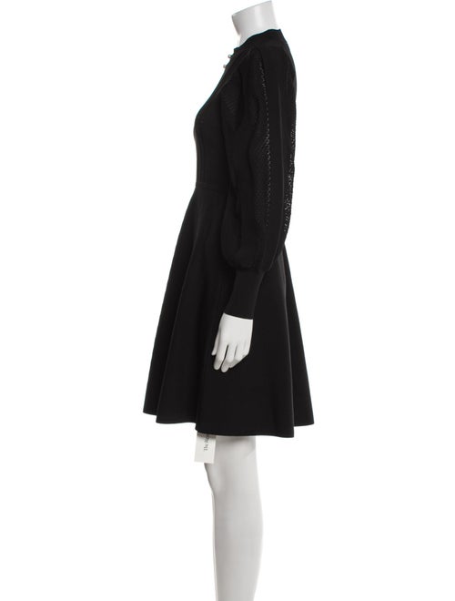 Sandro Mock Neck Mini Dress