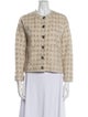 Sandro Tweed Pattern Evening Jacket
