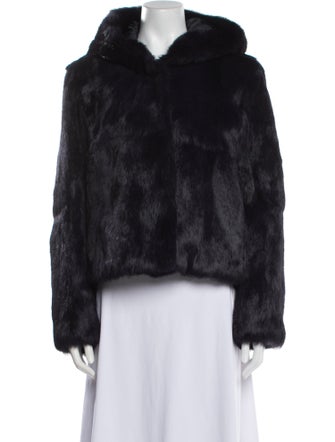 Sandro Fur Fur Jacket