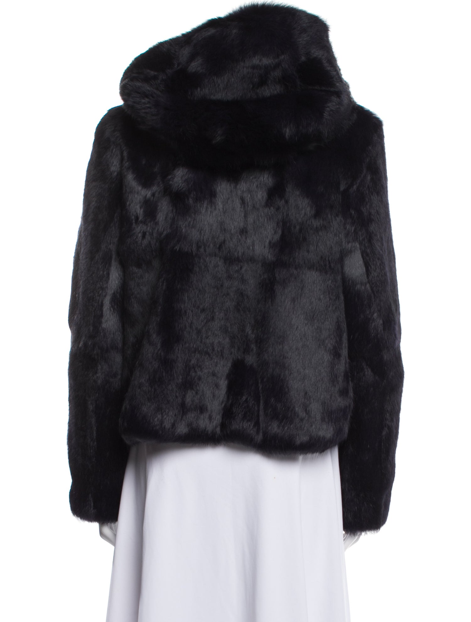 Sandro Fur Fur Jacket