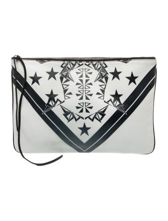 Sandro Leather Clutch