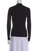 Sandro V-Neck Long Sleeve Top