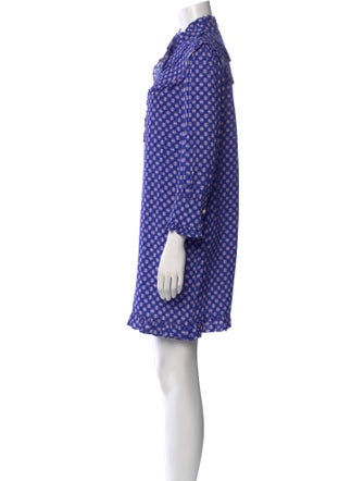 Sandro Polka Dot Print Mini Dress