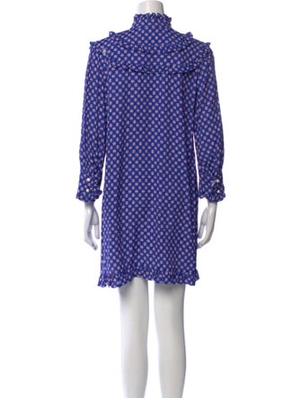 Sandro Polka Dot Print Mini Dress