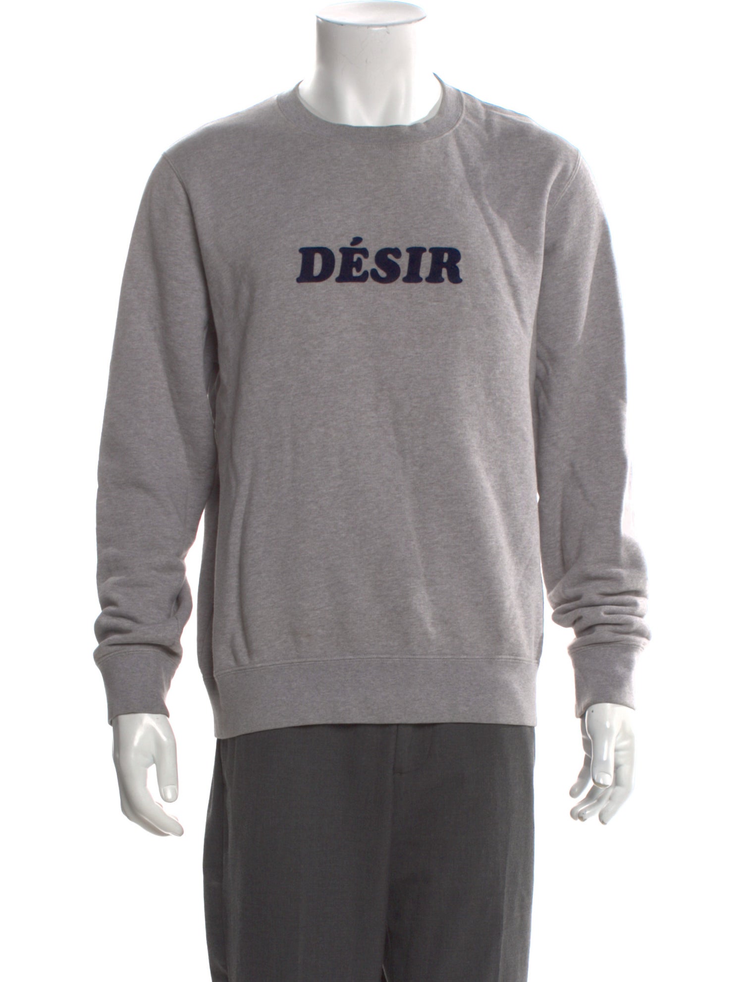 Sandro Graphic Print Crew Neck Sweatshirt