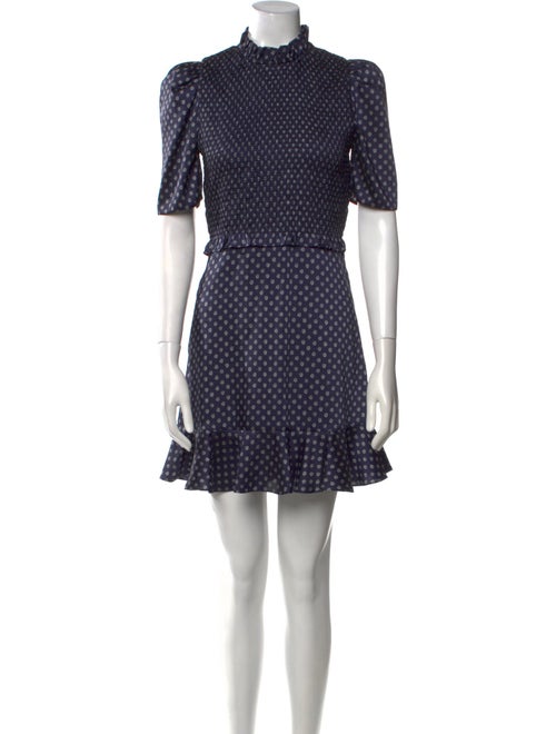 Sandro Polka Dot Print Mini Dress