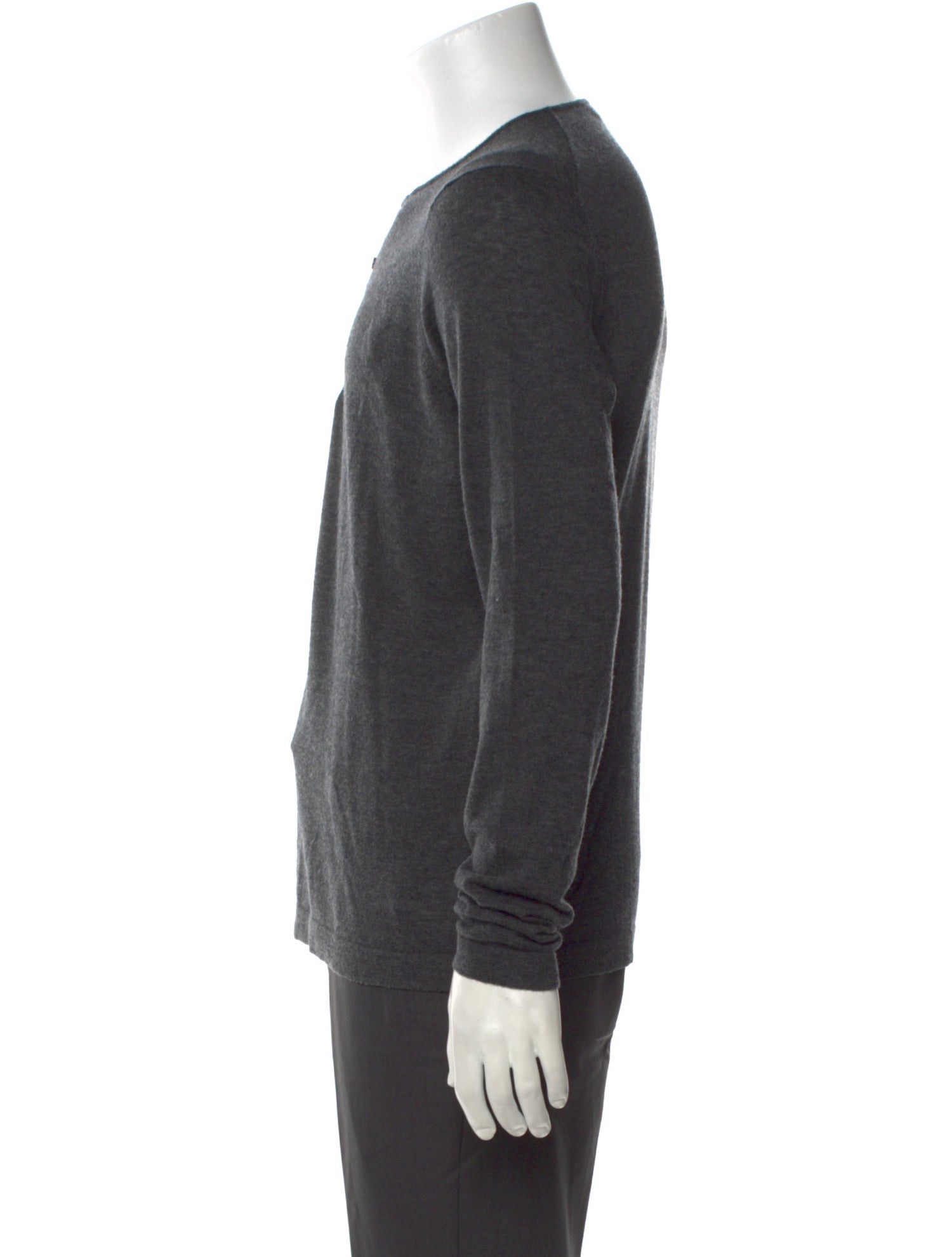 Sandro Wool Crew Neck Pullover