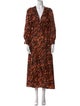 Sandro Silk Midi Length Dress
