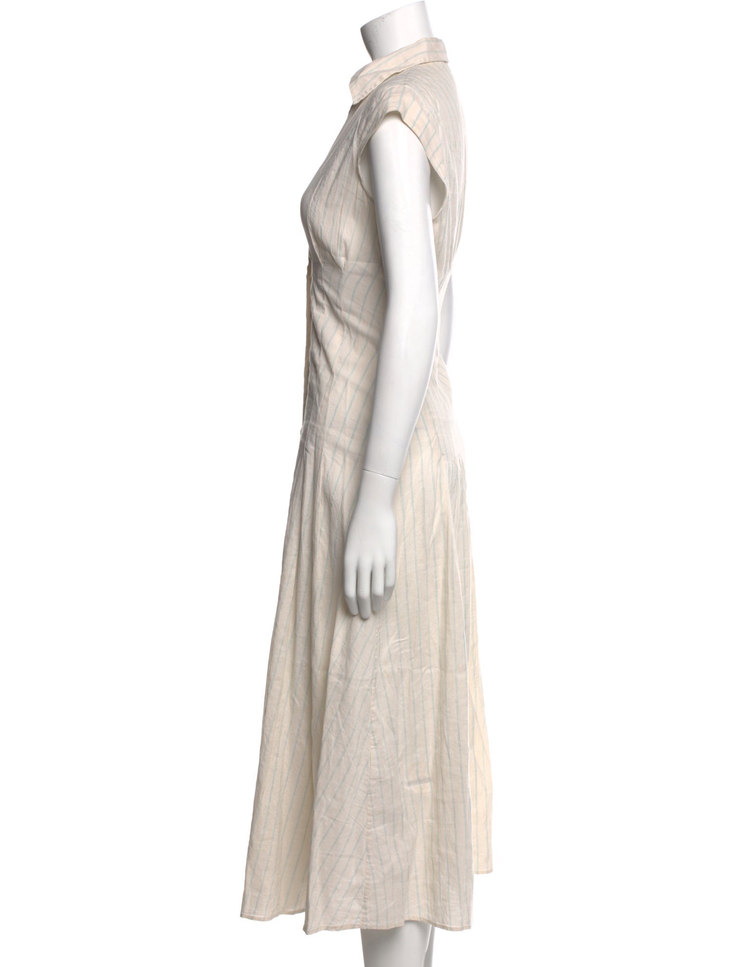 Sandro Linen Long Dress