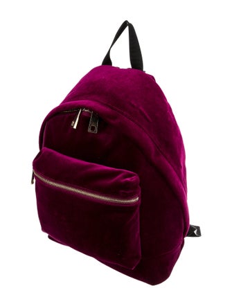 Sandro Velvet Backpack