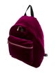 Sandro Velvet Backpack