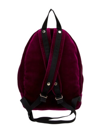 Sandro Velvet Backpack
