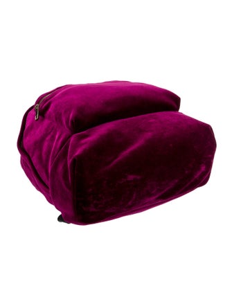 Sandro Velvet Backpack